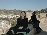 Erica At Bell Tower Of La Alhambra